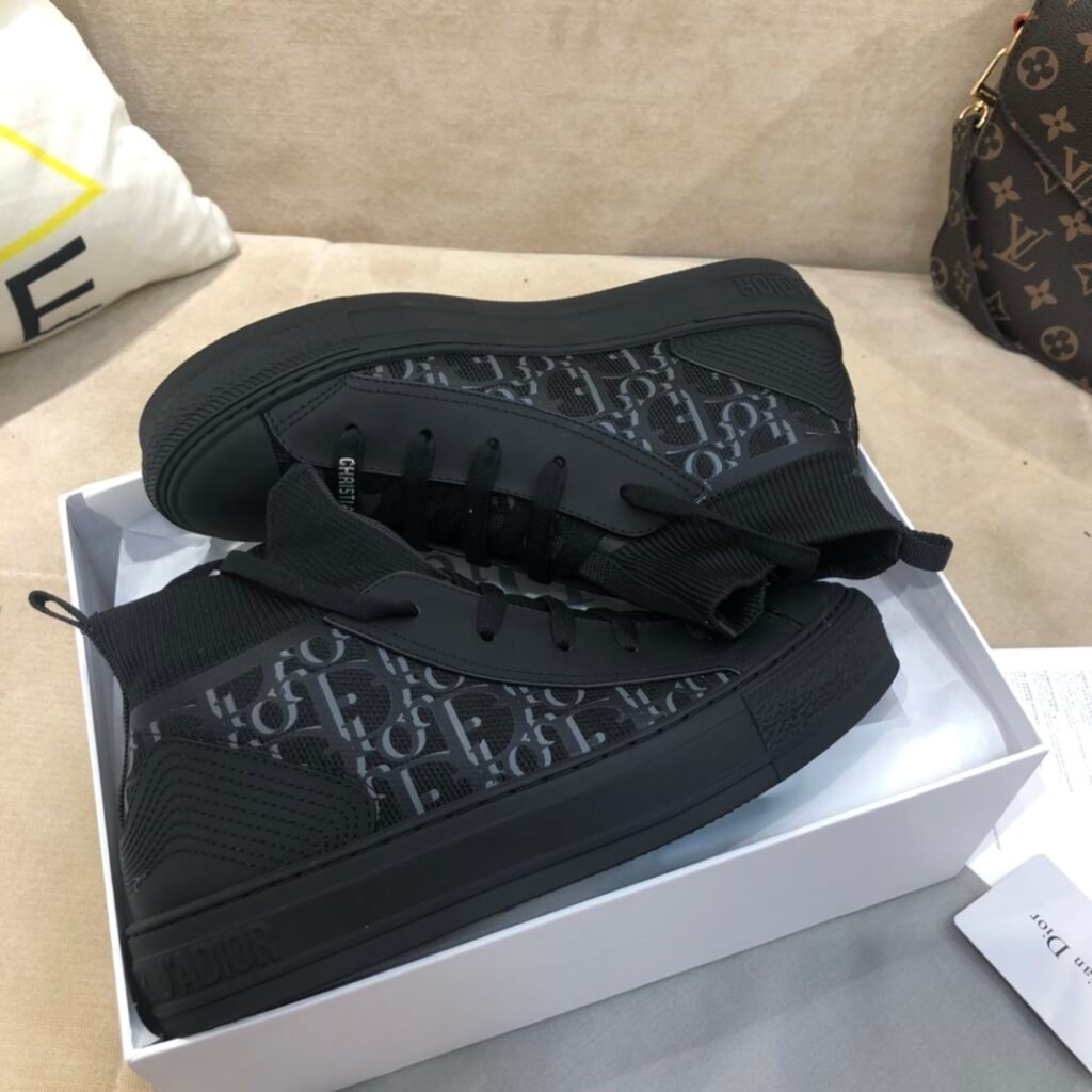 Dior Unisex High-Top Sneakers detail 5