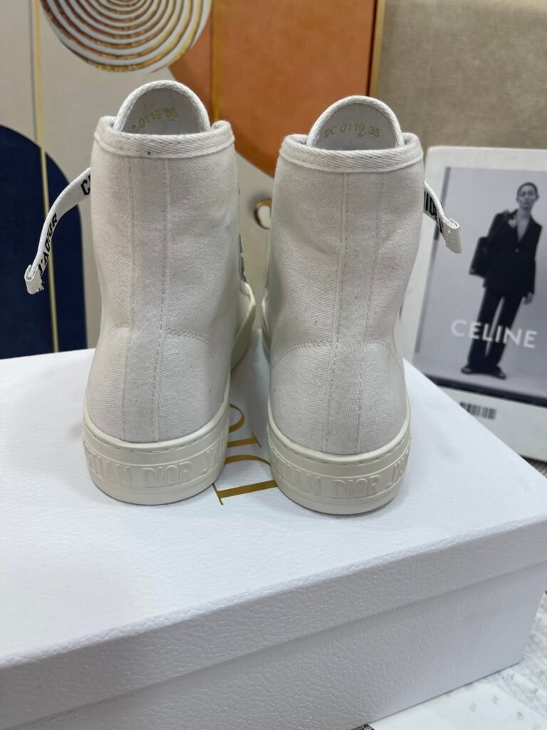 Dior Unisex High-Top Sneakers detail 6