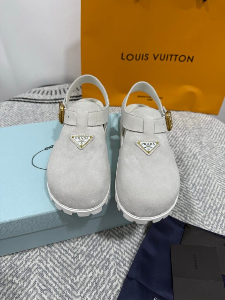 Prada Unisex Platform Sneakers detail 6