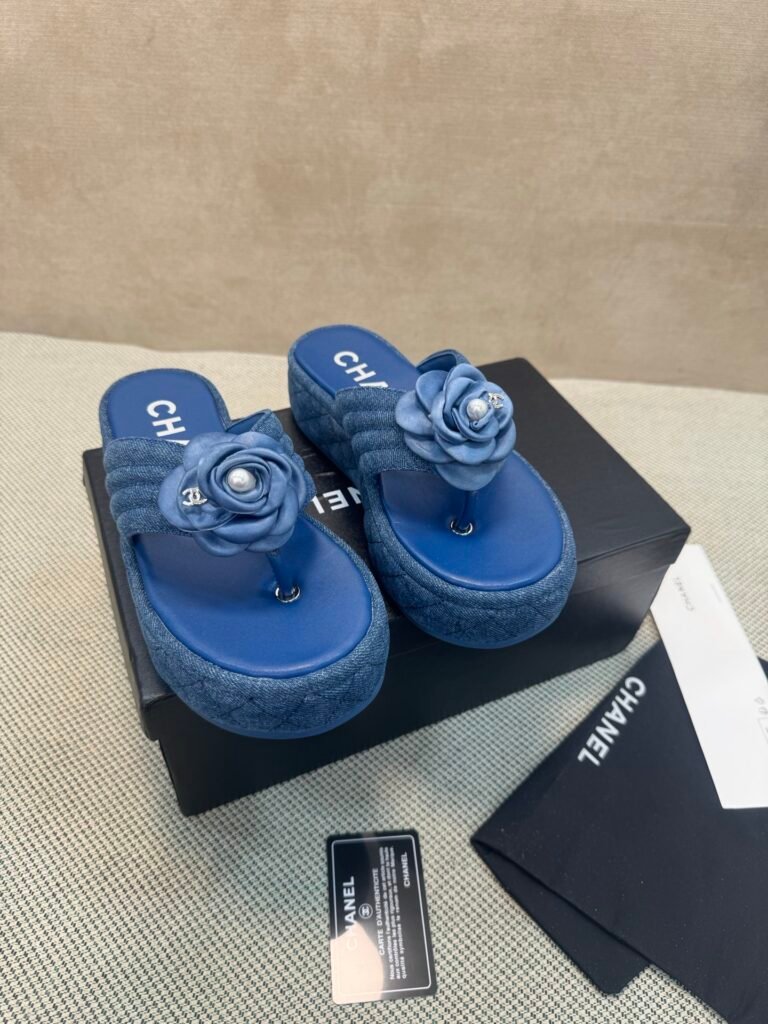 Chanel Women's Platform Sneakers detail image 6