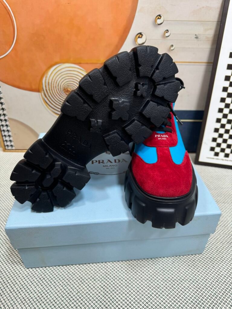 Prada Unisex Platform Sneakers detail image 6