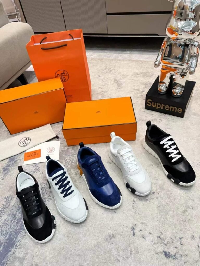 Hermès Unisex Athletic Sneakers detail 6