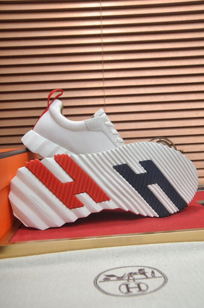 Hermès Unisex Athletic Sneakers detail 6