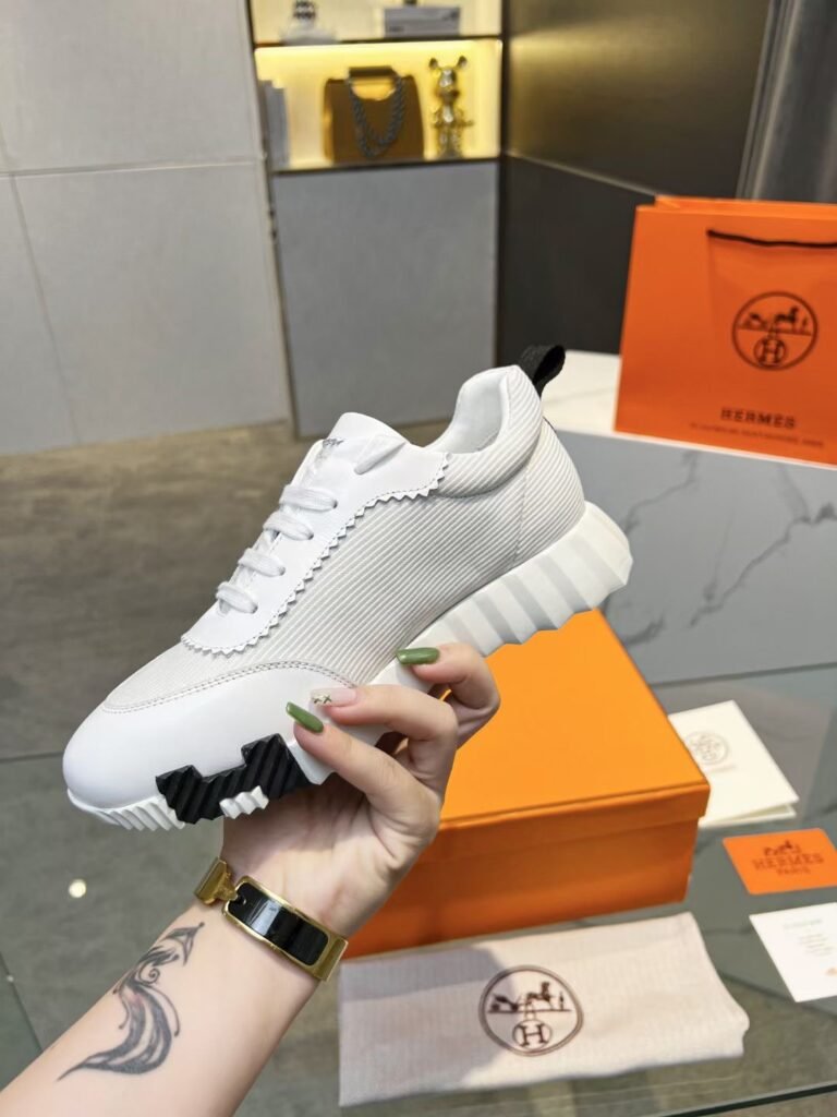Hermès Unisex Athletic Sneakers detail 6