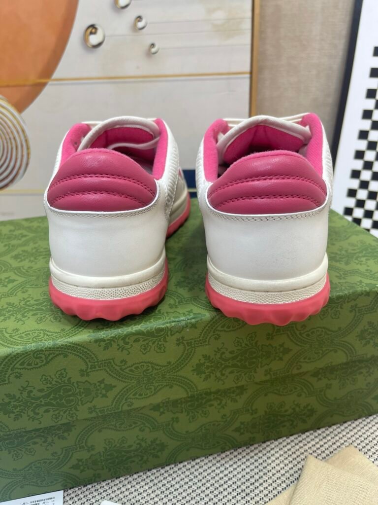 Gucci Unisex Distressed Sneakers detail image 6