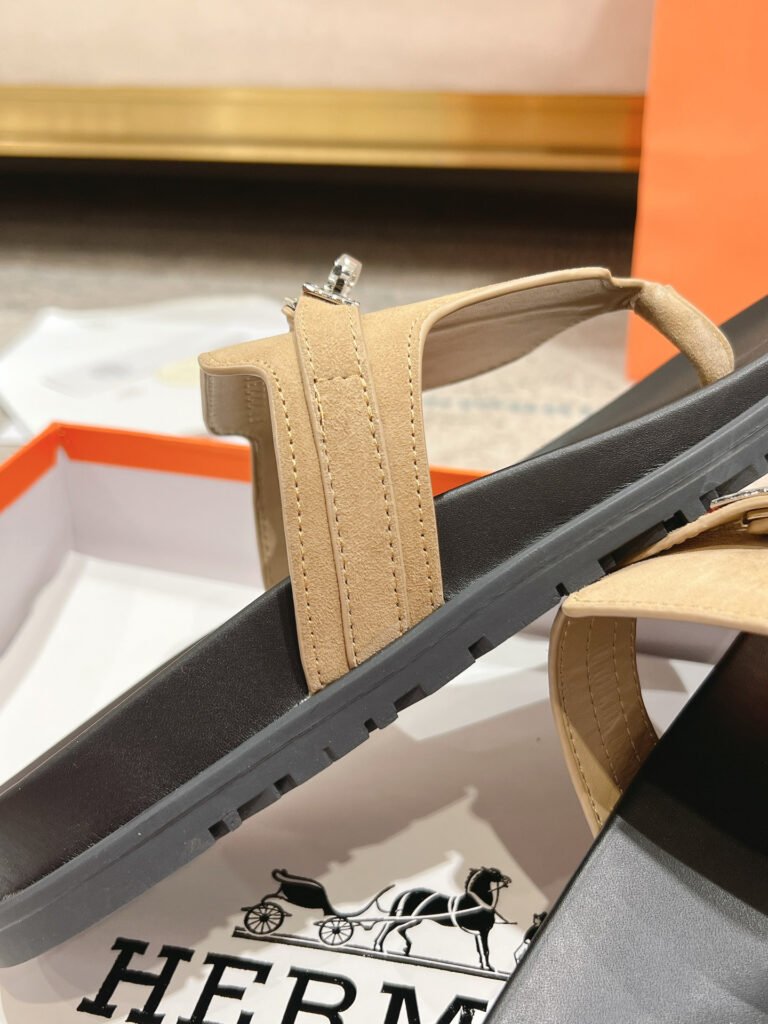 Hermès Men's Slides detail 6