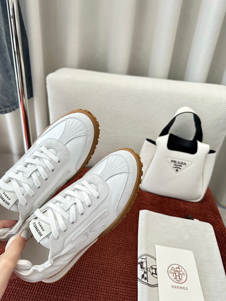 Hermès Unisex Athletic Sneakers detail 6
