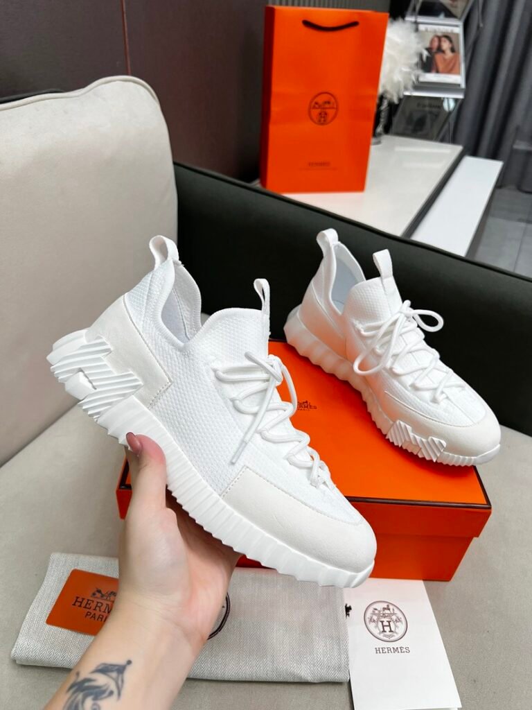 Hermès Unisex Athletic Sneakers detail 6