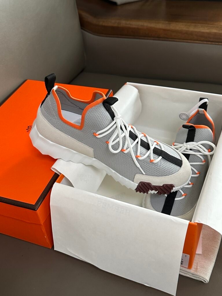 Hermès Unisex Athletic Sneakers detail 6