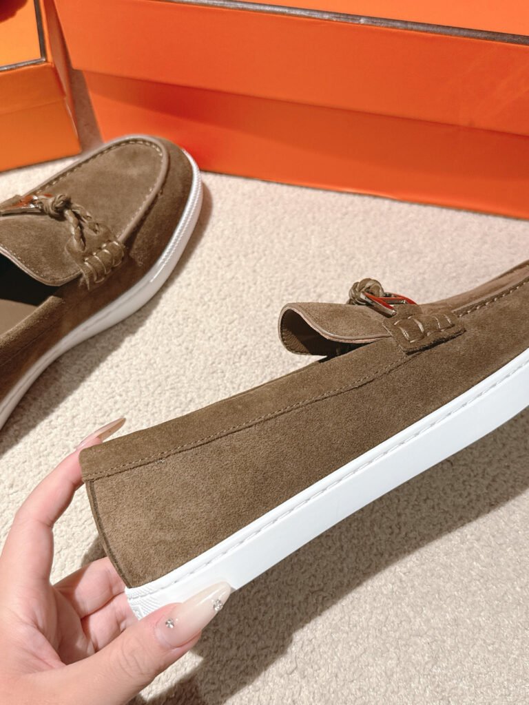 Hermès Unisex Loafers detail 6