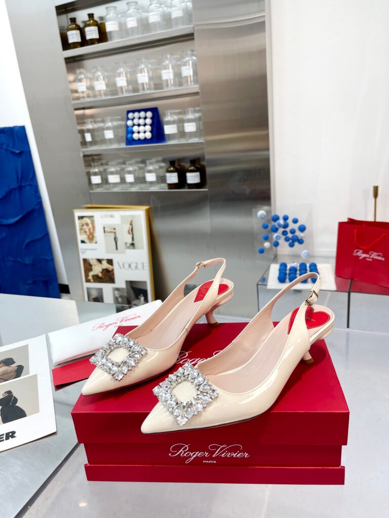 Roger Vivier Women's Crystal-Embellished Sneakers detail image 6