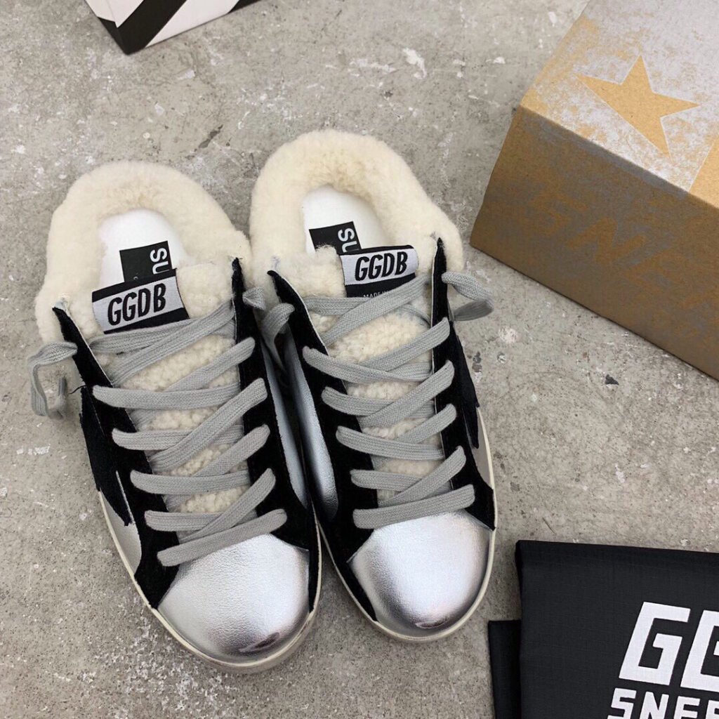 Golden Goose Unisex Distressed Sneakers detail 6