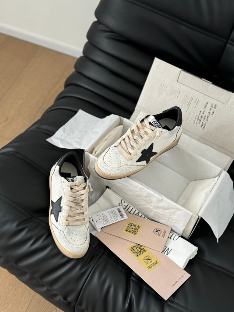 Golden Goose Unisex Distressed Sneakers detail 6