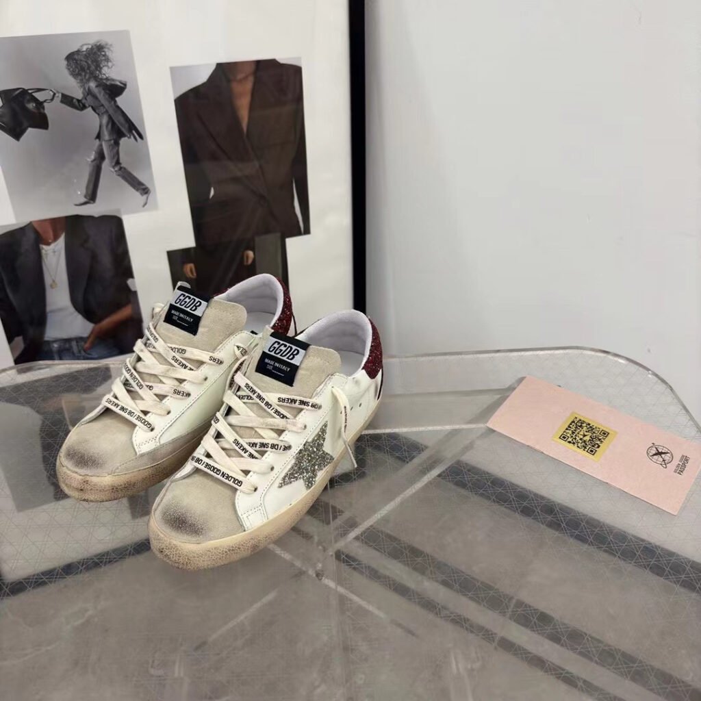 Golden Goose Unisex Distressed Sneakers detail 6