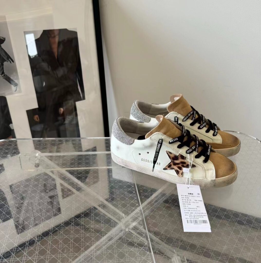 Golden Goose Unisex Distressed Sneakers detail 6
