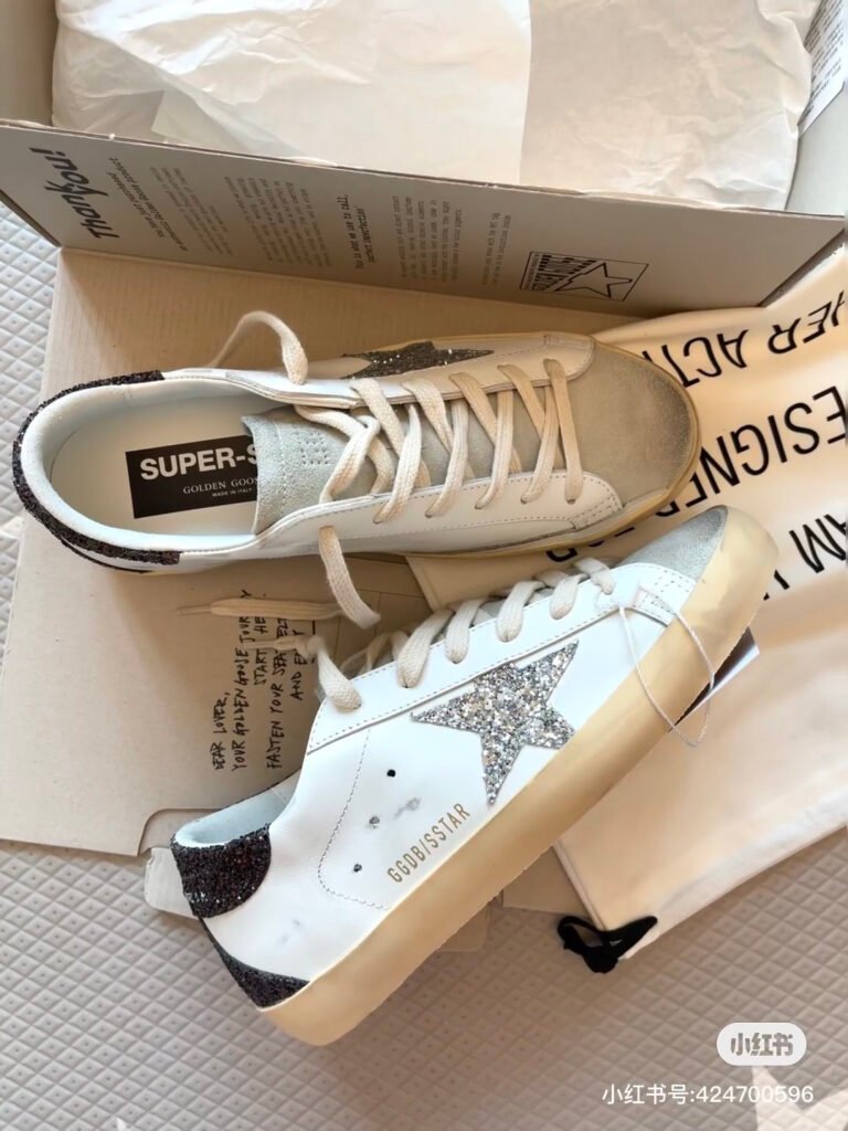 Golden Goose Unisex Distressed Sneakers detail 6