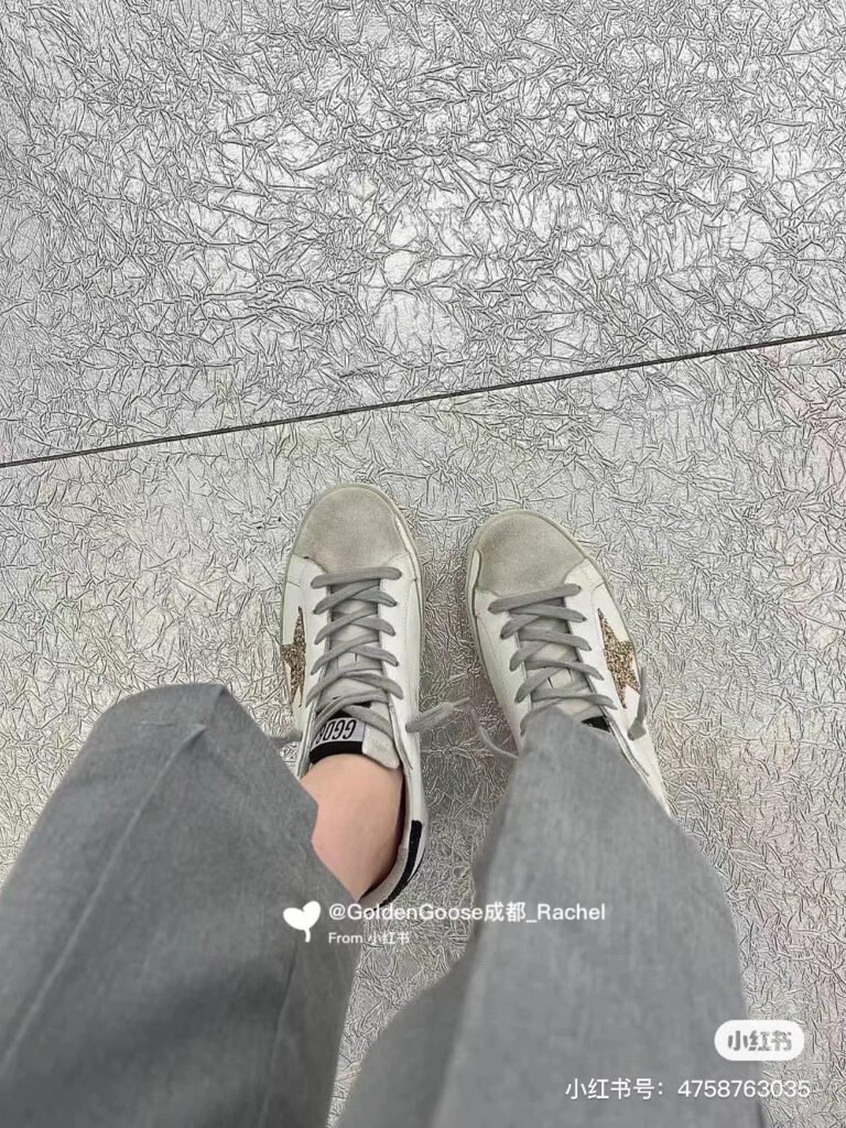 Golden Goose Unisex Distressed Sneakers detail 6