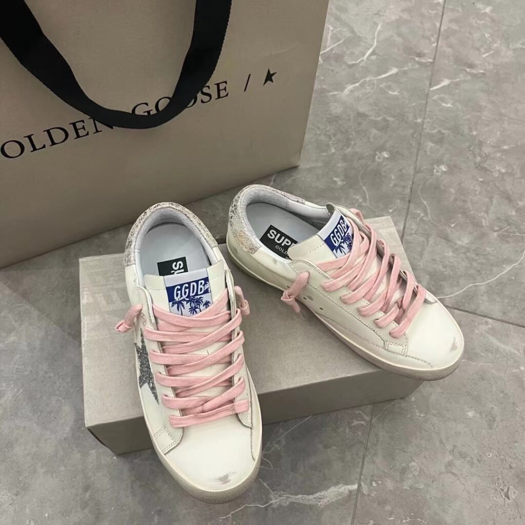 Golden Goose Unisex Distressed Sneakers detail image 6