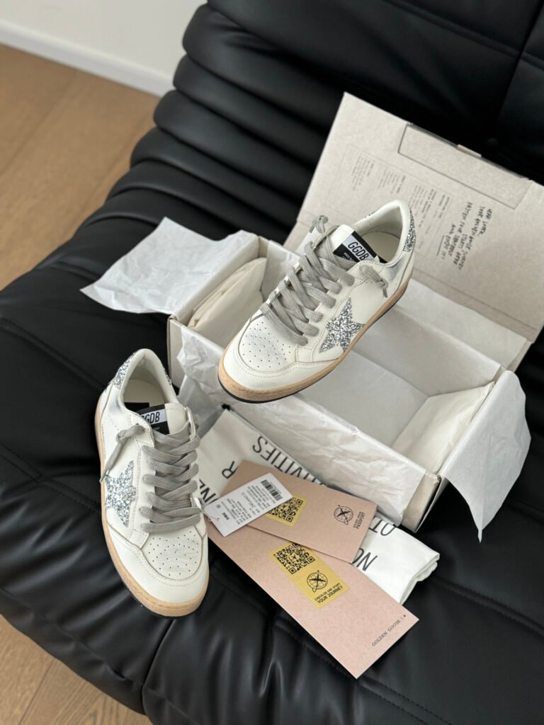 Golden Goose Unisex Distressed Sneakers detail 6