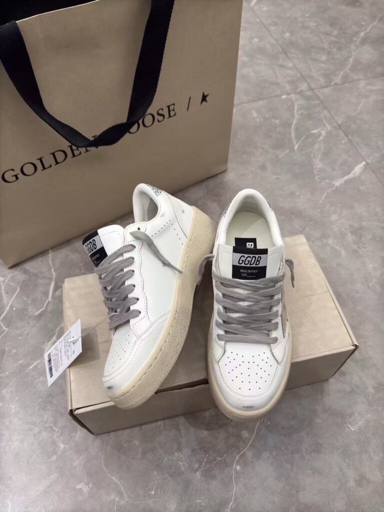 Golden Goose Unisex Distressed Sneakers detail 6