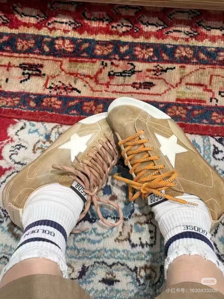 Golden Goose Unisex Distressed Sneakers detail image 6