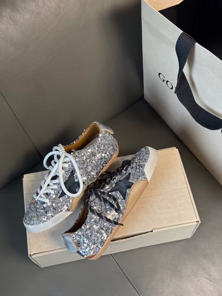 Golden Goose Unisex Distressed Sneakers detail image 6