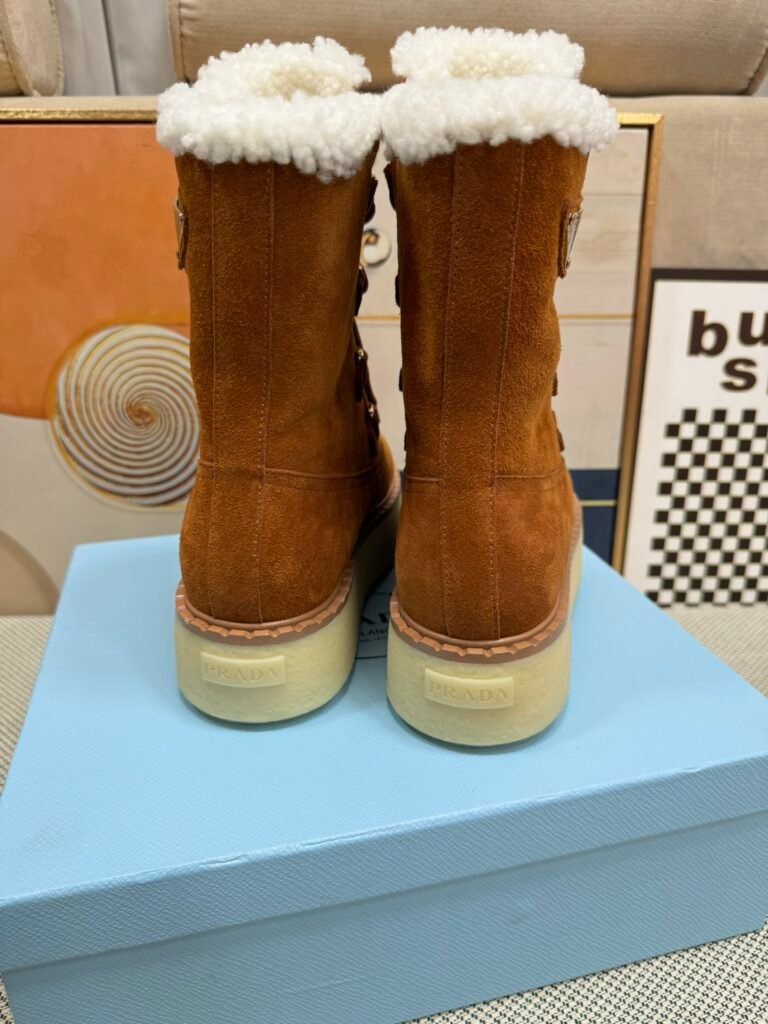 Prada Unisex Snow Boots detail 6