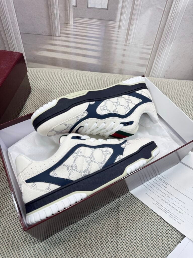 Gucci Unisex Distressed Sneakers detail 6