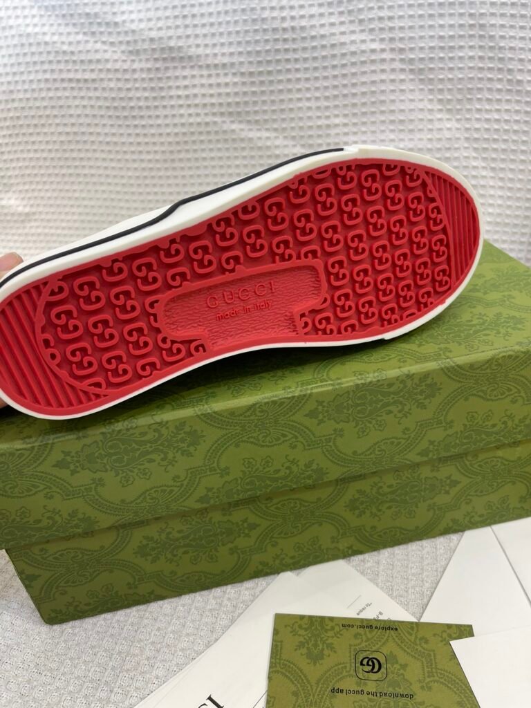 Gucci Unisex High-Top Sneakers detail 6