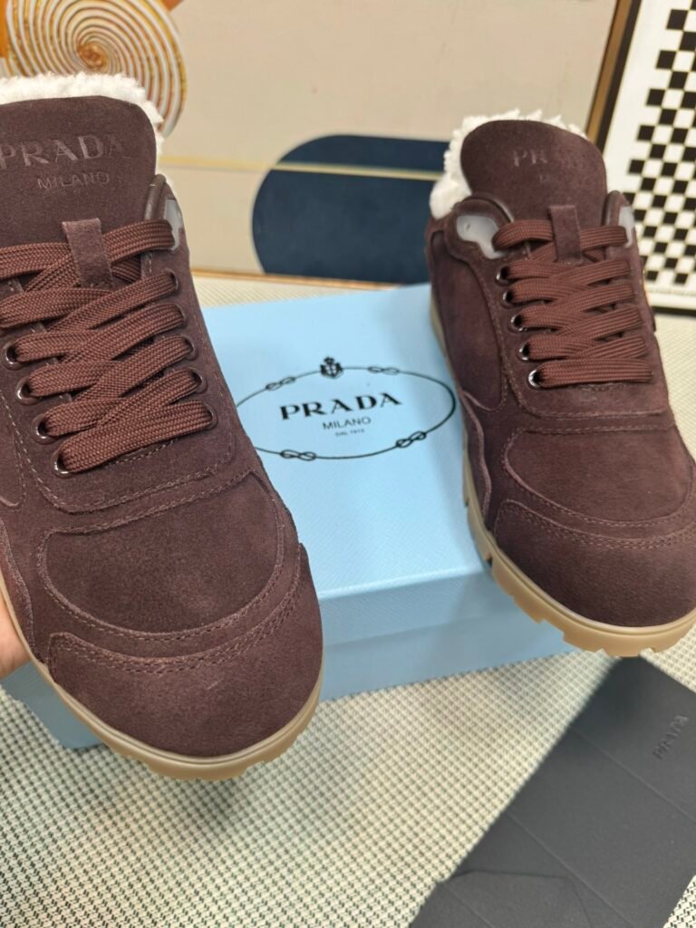 Prada Unisex Athletic Sneakers detail 6