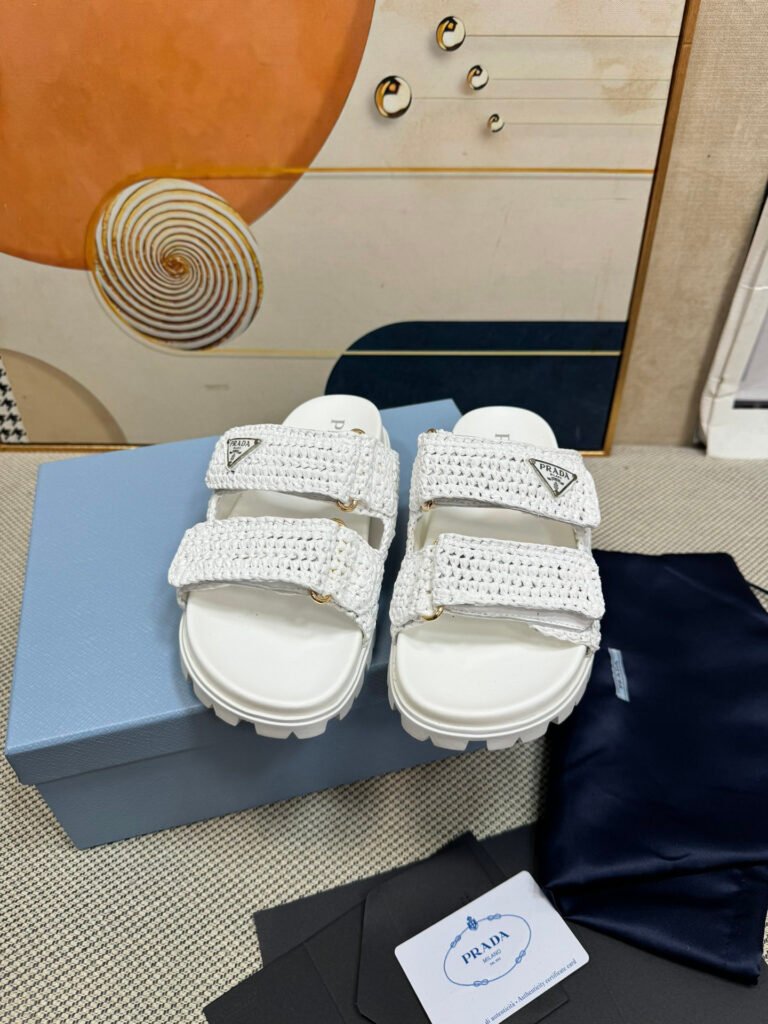 Prada Unisex Slides detail 6