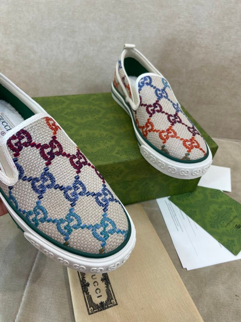 Gucci Unisex High-Top Sneakers detail 6