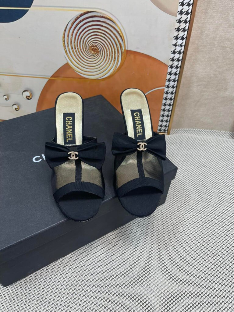 Chanel Women's Leather-Sole Shoes detail image 6