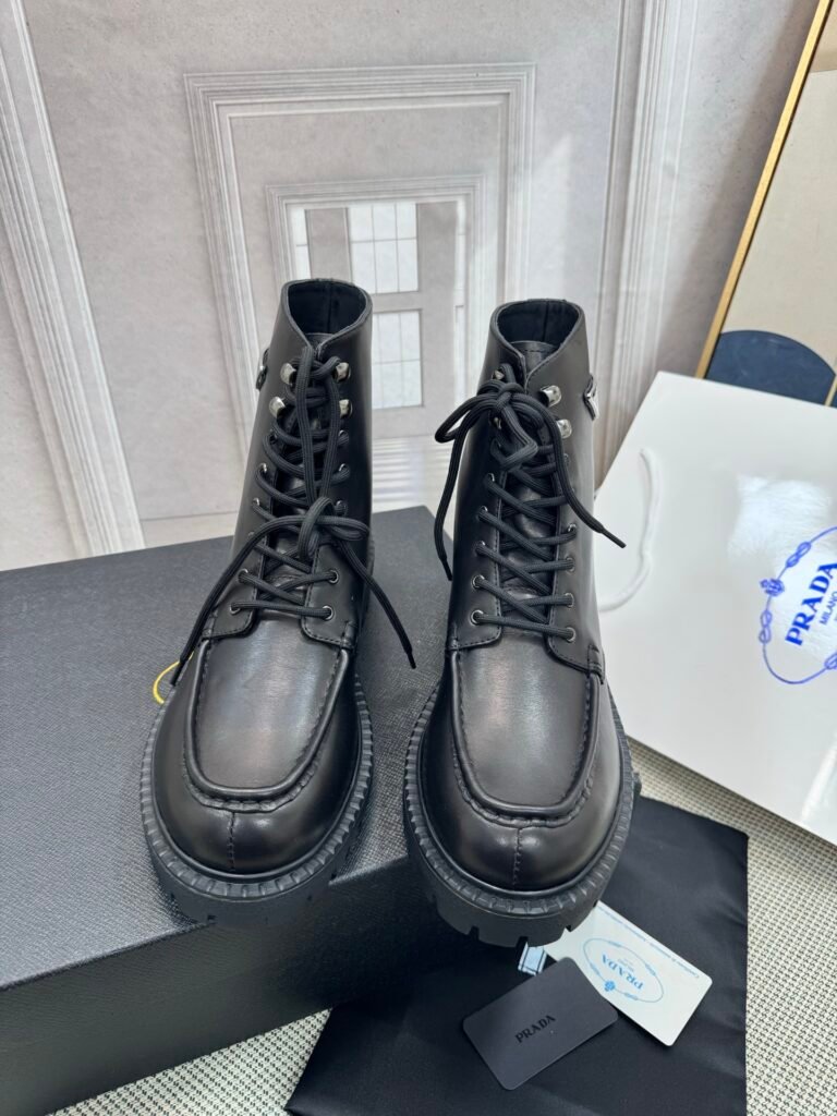 Prada Men's Ankle Boots detail image 6
