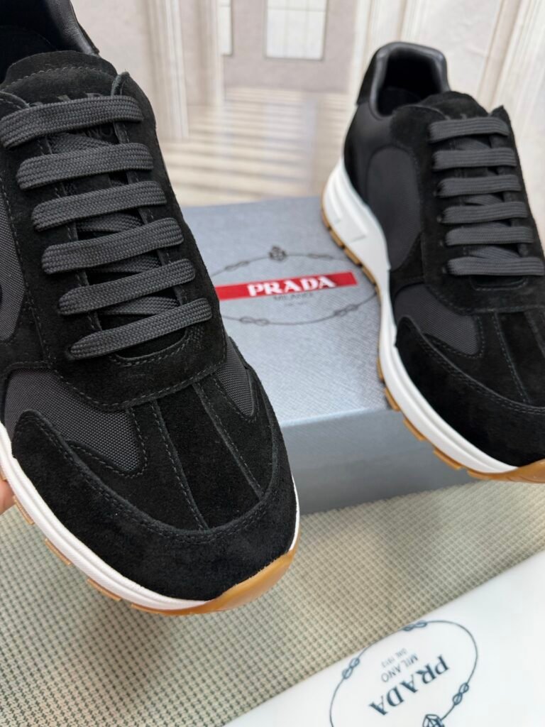 Prada Men's Athletic Sneakers detail image 6