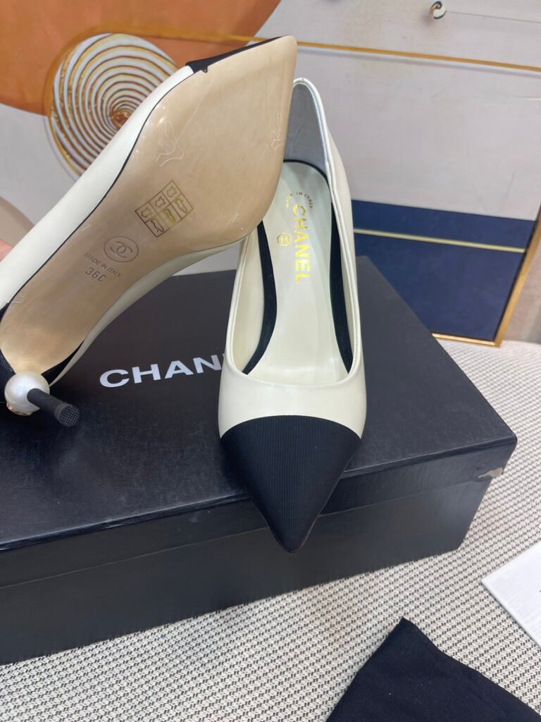 Chanel Women's Leather-Sole Shoes detail image 6