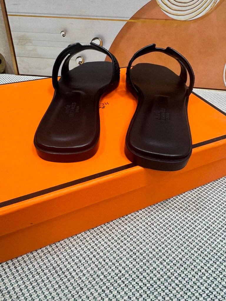 Hermès Unisex Slides detail 6