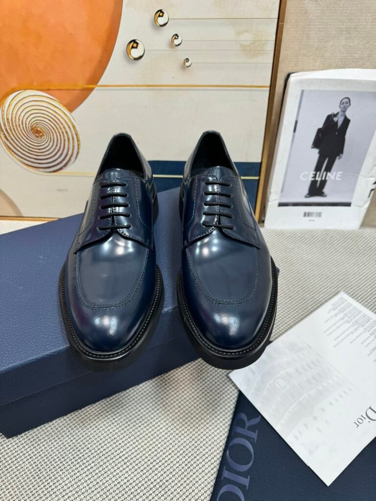 Dior Men's Leather Dress Shoes detail image 6