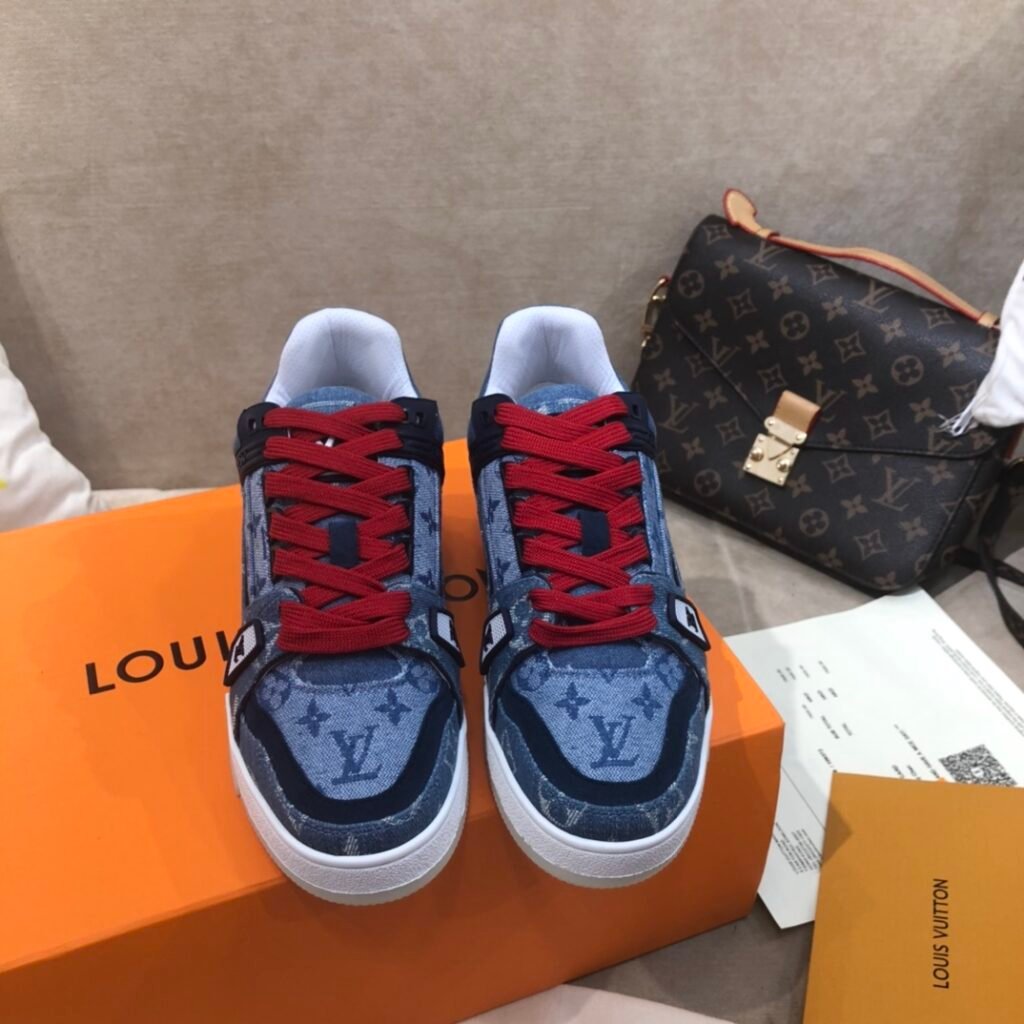 Louis Vuitton Unisex Basketball Sneakers detail 6