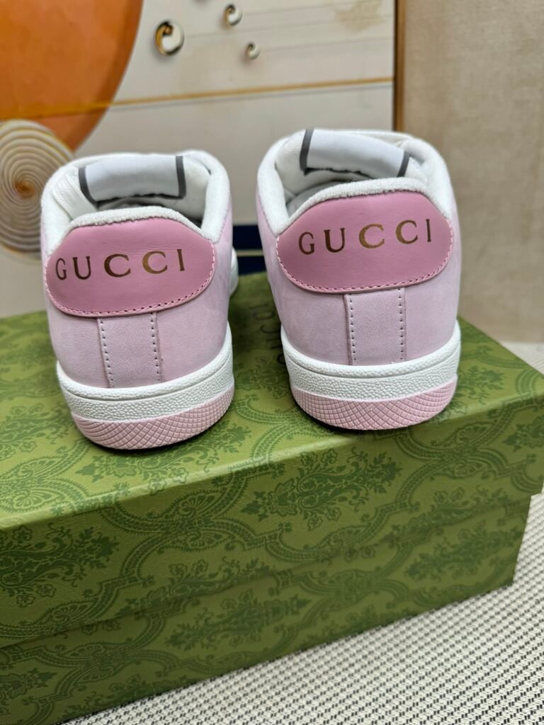 Gucci Unisex Distressed Sneakers detail 6