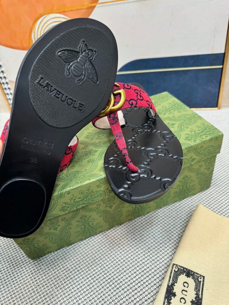 Gucci Unisex Slides detail 6