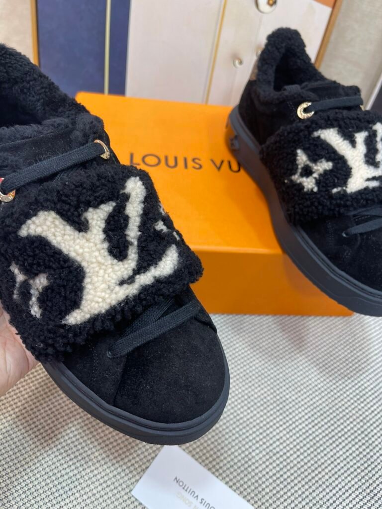 Louis Vuitton Women's Platform Sneakers detail 6