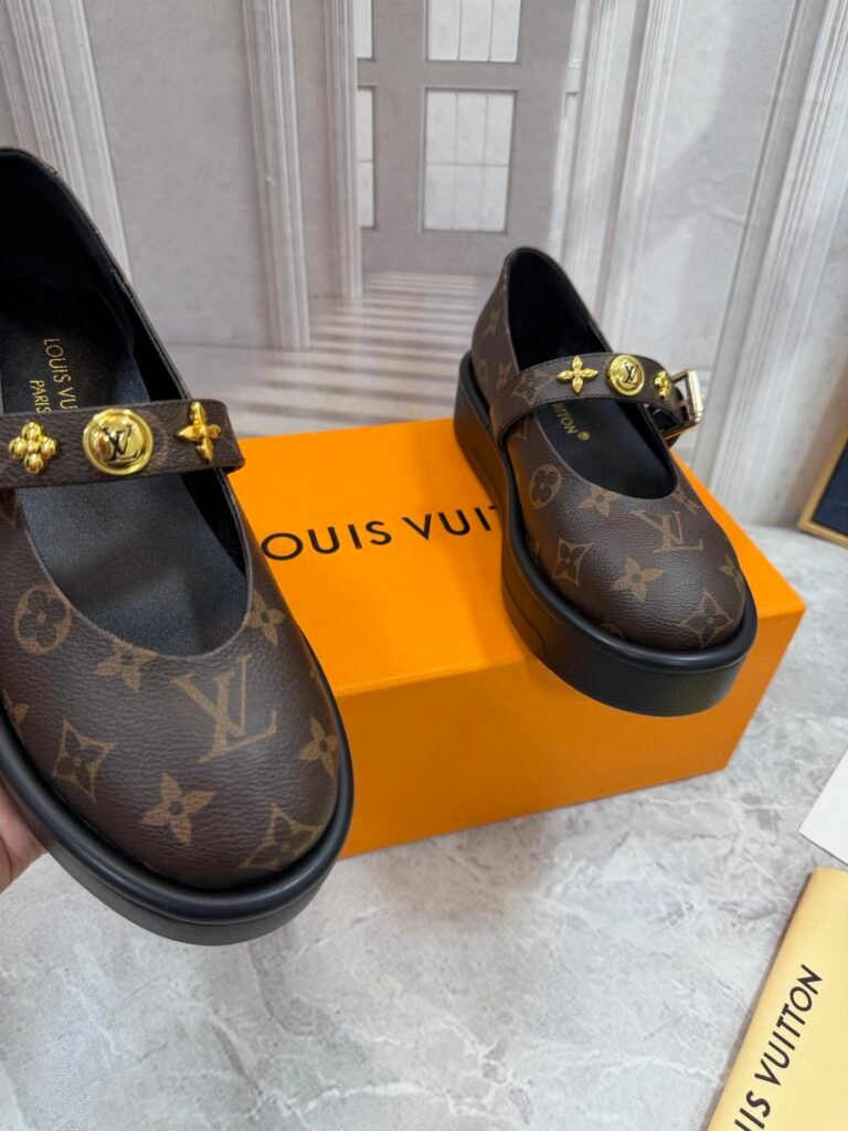 Louis Vuitton Men's Driving Loafers detail image 6