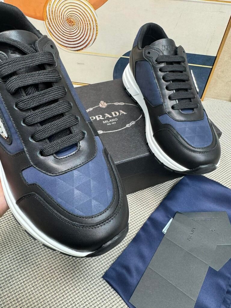 Prada Men's Athletic Sneakers detail image 6