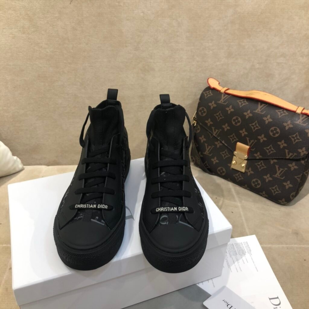 Dior Unisex High-Top Sneakers detail 6