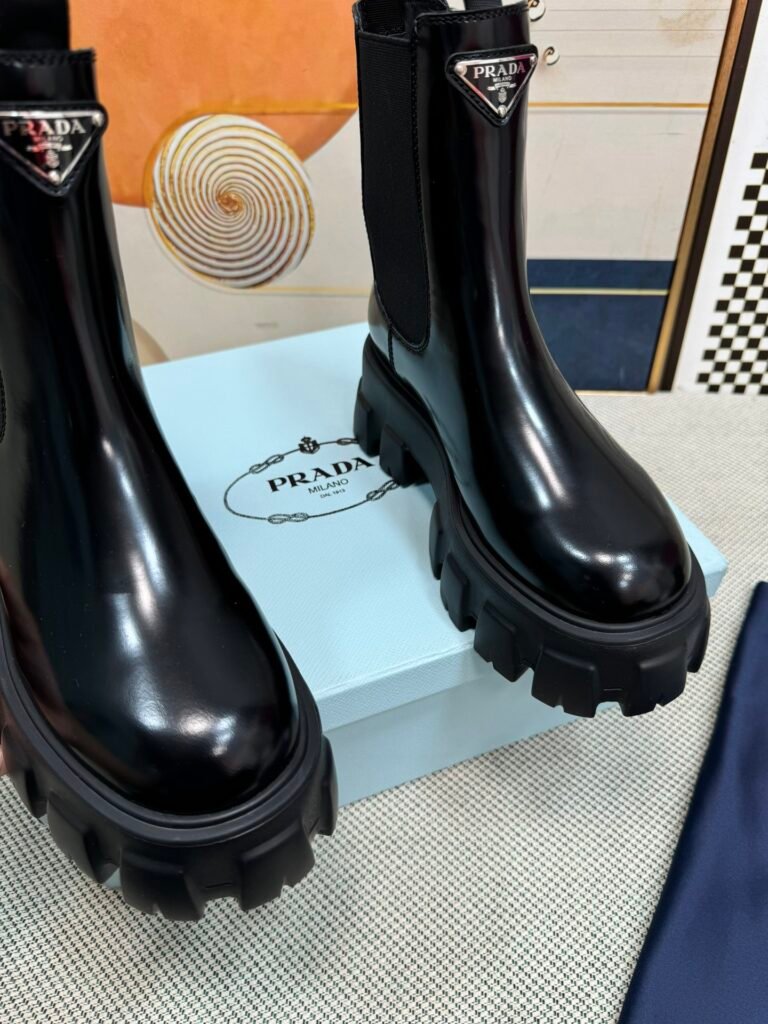 Prada Unisex Ankle Boots detail image 6