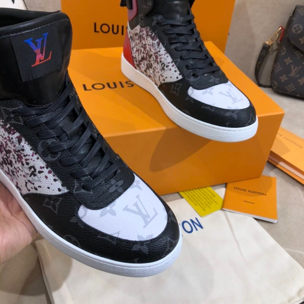 Louis Vuitton Unisex High-Top Sneakers detail 6