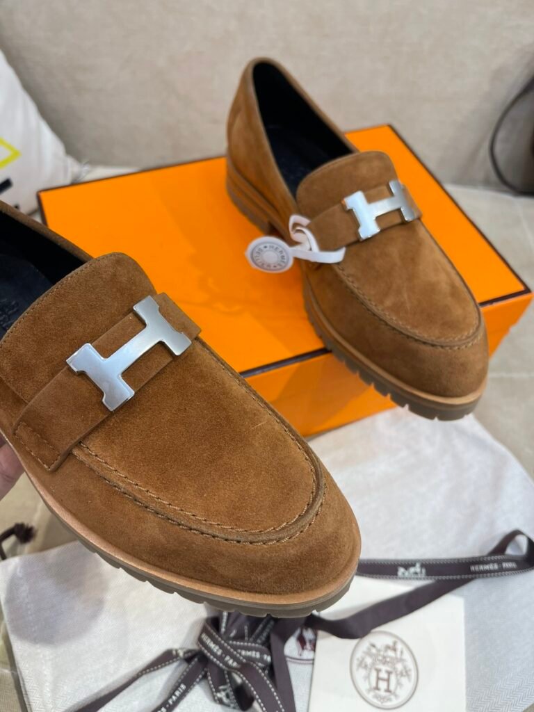 Hermès Unisex Loafers detail 6