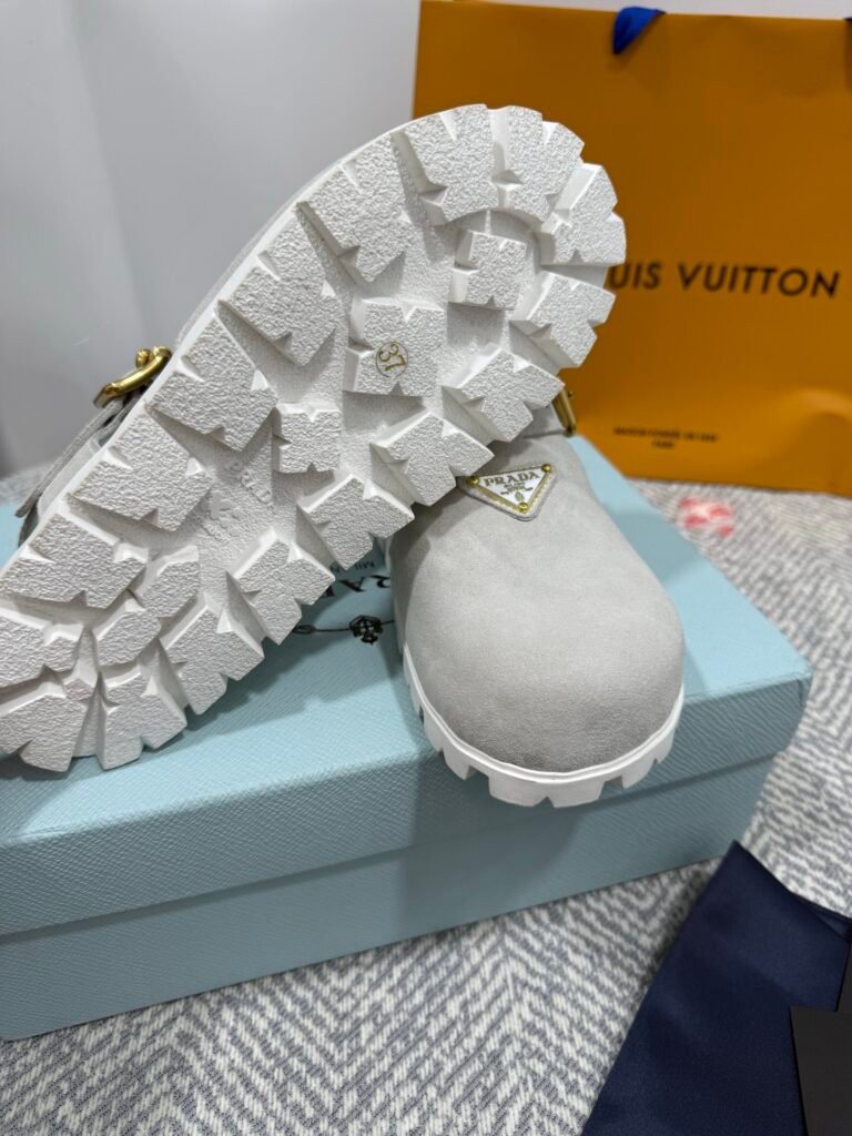 Prada Unisex Platform Sneakers detail 7