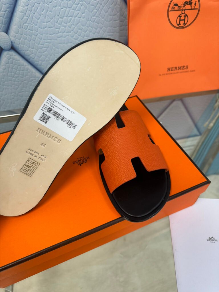 Hermès Men's Slides detail 7